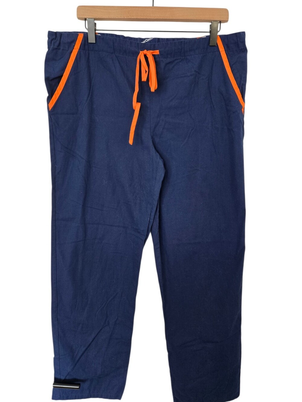 🏈 NFL Team Apparel Denver Broncos Lounge Pajama Pants | Women's Small | Navy &